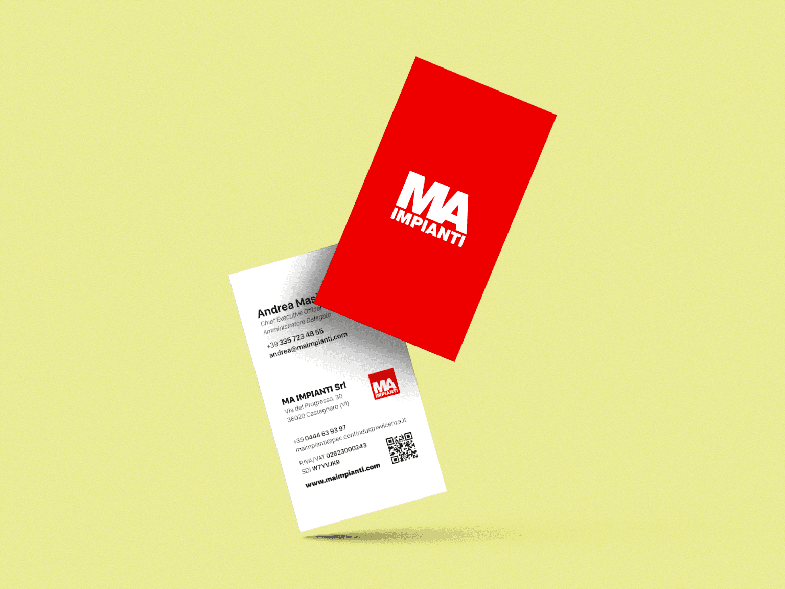 Biglietto da visita Galleria 1